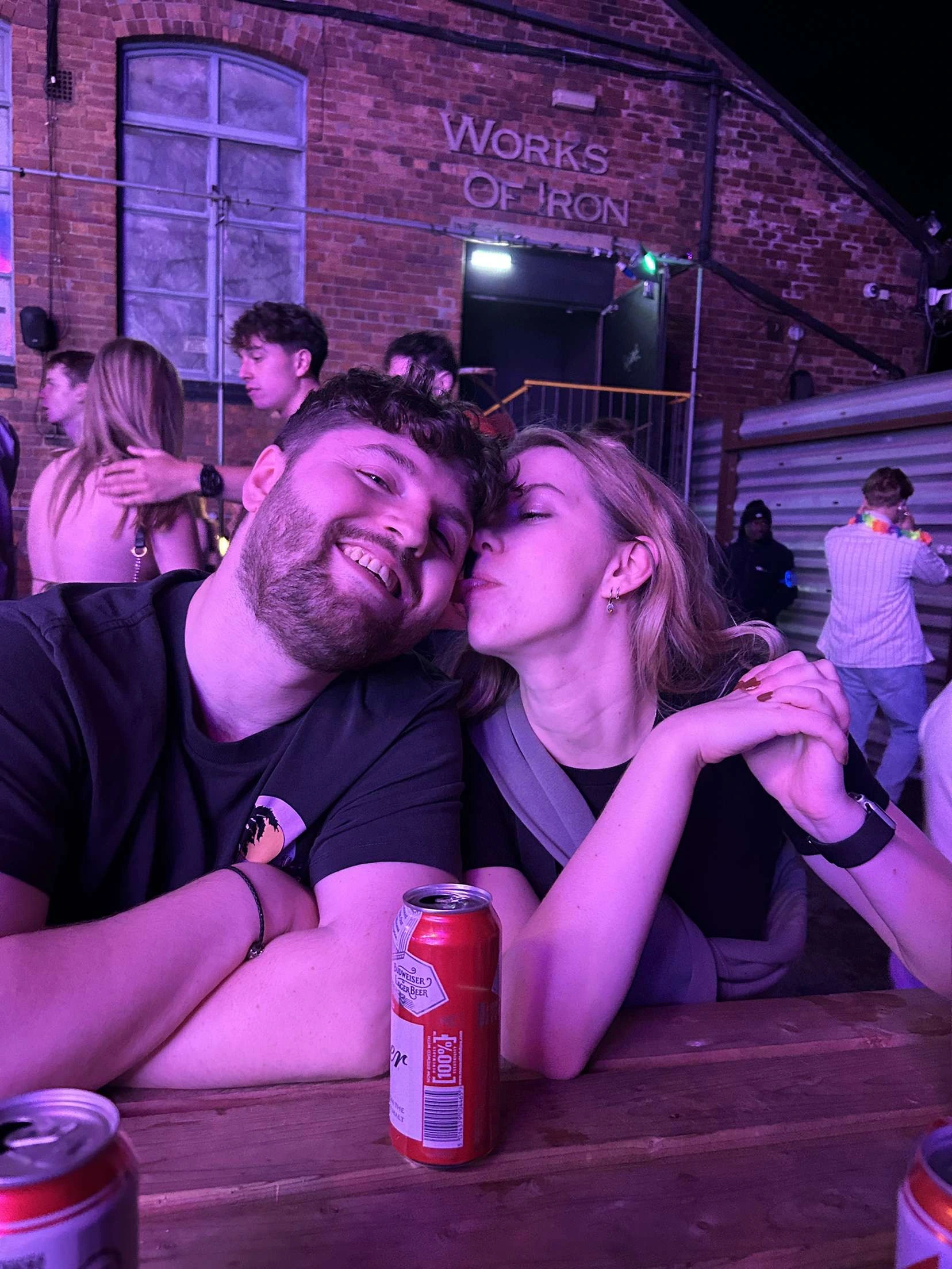 Matt and Nicole, the founders of Wedli